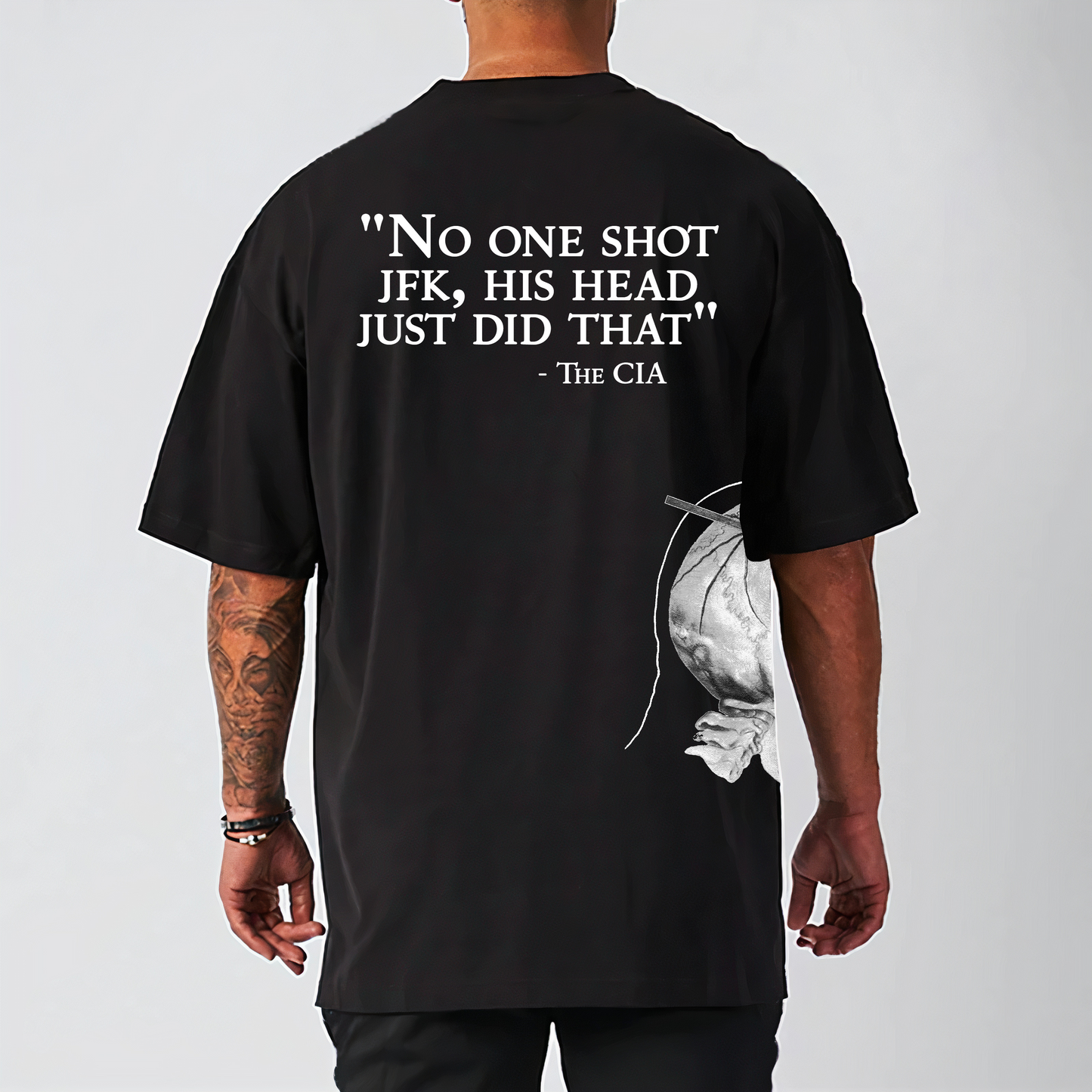 "JFK" PUMP COVER TEE (AVAILABLE NOW)